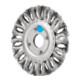 PFERD TOOLS COMBITWIST INOX-TOTAL Rundbürste RBGIT Ø 115x12x22,2 mm Edelstahl-Draht-Ø 0,35 mm Winkelschleifer-1