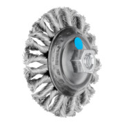 PFERD TOOLS COMBITWIST Kegelbürste gezopft KBG Ø 100x13 mm M14 Edelstahl-Draht-Ø 0,35 mm Winkelschleifer (1)