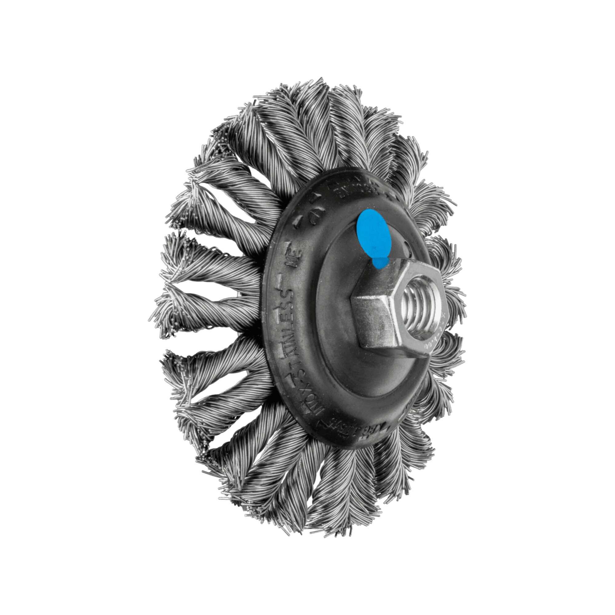 PFERD TOOLS COMBITWIST Kegelbürste gezopft KBG Ø 115x15 mm M14 Edelstahl-Draht-Ø 0,50mm Winkelschleifer (1)