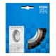 PFERD TOOLS COMBITWIST Kegelbürste gezopft KBG Ø 125x15 mm M14 Stahl-Draht-Ø 0,50mm Winkelschleifer-2
