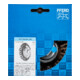 PFERD TOOLS COMBITWIST Kegelbürste gezopft KBG Ø 115x15 mm M14 Edelstahl-Draht-Ø 0,50mm Winkelschleifer (1)