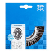 PFERD TOOLS COMBITWIST PIPE-Bürste INOX-TOTAL RBGIT Ø 115x6x22,2 mm Edelstahl-Draht-Ø 0,50mm Winkelschleifer-5