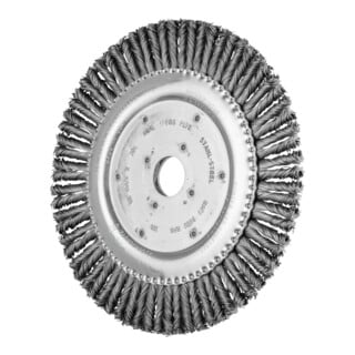 PFERD TOOLS COMBITWIST PIPELINE Bürste gezopft RBG Ø 178x6x22,2 mm Stahl-Draht-Ø 0,50mm Winkelschleifer