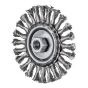 PFERD TOOLS COMBITWIST Rundbürste gezopft RBG Ø 115x12 mm M14 Edelstahl-Draht-Ø 0,35 mm Winkelschleifer