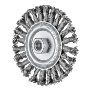 PFERD TOOLS COMBITWIST Rundbürste gezopft RBG Ø 115x12 mm M14 Stahl-Draht-Ø 0,50mm Winkelschleifer