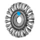 PFERD TOOLS COMBITWIST Rundbürste gezopft RBG Ø 115x12x22,2 mm Edelstahl-Draht-Ø 0,35 mm Winkelschleifer-1