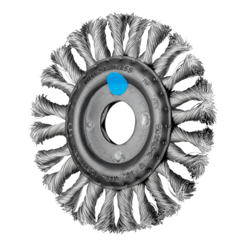 PFERD TOOLS COMBITWIST Rundbürste gezopft RBG Ø 115x12x22,2 mm Edelstahl-Draht-Ø 0,35 mm Winkelschleifer