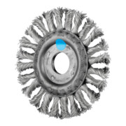 PFERD TOOLS COMBITWIST Rundbürste gezopft RBG Ø 115x12x22,2 mm Edelstahl-Draht-Ø 0,50mm Winkelschleifer