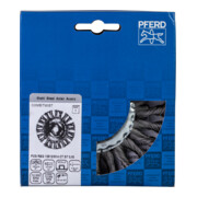 PFERD Rundbürste, gezopft POS