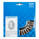 PFERD TOOLS COMBITWIST Rundbürste gezopft RBG Ø 178x13x22,2 mm Edelstahl-Draht-Ø 0,35 mm Winkelschleifer-3
