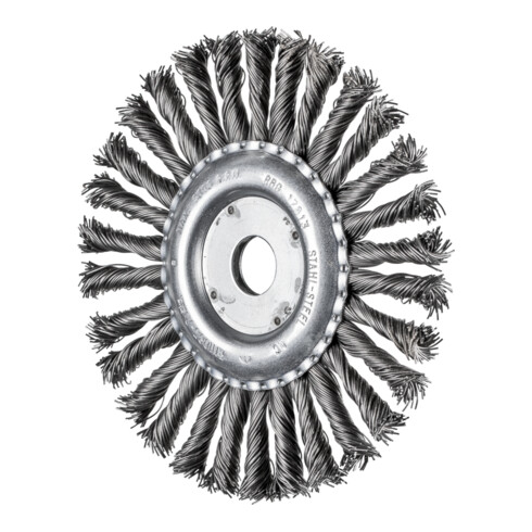 PFERD TOOLS COMBITWIST Rundbürste gezopft RBG Ø 178x13x22,2 mm Stahl-Draht-Ø 0,80mm Winkelschleifer