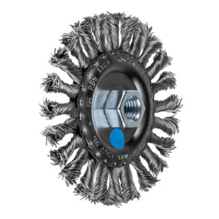 PFERD TOOLS COMBITWIST Rundbürste gezopft RBG Ø 115x12 mm M14 Edelstahl-Draht-Ø 0,50mm Winkelschleifer
