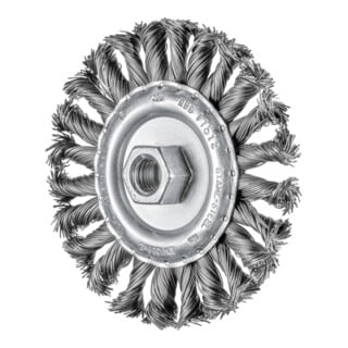 PFERD TOOLS COMBITWIST Rundbürste gezopft RBG Ø 115x12 mm M14 Stahl-Draht-Ø 0,50mm Winkelschleifer