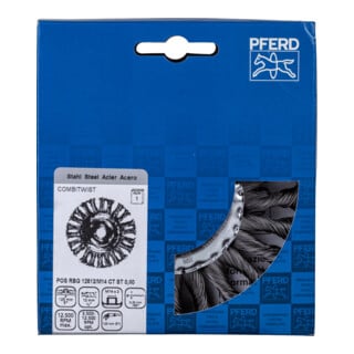 PFERD TOOLS Rundbürste, gezopft POS