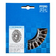 PFERD TOOLS COMBITWIST Rundbürste gezopft RBG Ø 125x12x22,2 mm Edelstahl-Draht-Ø 0,35 mm Winkelschleifer-2