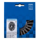 PFERD TOOLS COMBITWIST Rundbürste gezopft RBG Ø 125x12x22,2 mm Edelstahl-Draht-Ø 0,50mm Winkelschleifer