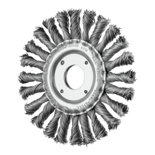 PFERD TOOLS COMBITWIST Rundbürste gezopft RBG Ø 125x12x22,2 mm Stahl-Draht-Ø 0,50mm Winkelschleifer (10)