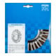 PFERD TOOLS COMBITWIST Rundbürste gezopft RBG Ø 178x13x22,2 mm Edelstahl-Draht-Ø 0,35 mm Winkelschleifer