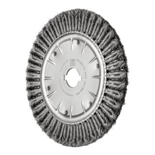 PFERD TOOLS COMBITWIST Rundbürste gezopft RBG Ø 355x20x50,8 mm Bohrung Stahl-Draht-Ø 0,50mm stationär