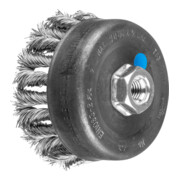 PFERD TOOLS COMBITWIST Topfbürste gezopft TBG Ø 100mm M14 Edelstahl-Draht-Ø 0,50mm Winkelschleifer