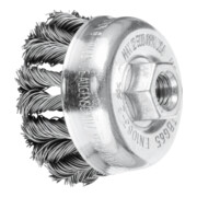 PFERD TOOLS COMBITWIST Topfbürste gezopft TBG Ø 65 mm M14 Stahl-Draht-Ø 0,50mm Winkelschleifer (1)