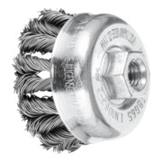 PFERD TOOLS COMBITWIST Topfbürste gezopft TBG Ø 65 mm M14 Stahl-Draht-Ø 0,50mm Winkelschleifer (1)