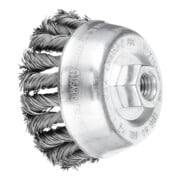 PFERD TOOLS COMBITWIST Topfbürste gezopft TBG Ø 80mm M14 Stahl-Draht-Ø 0,50mm Winkelschleifer