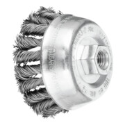 PFERD TOOLS COMBITWIST Topfbürste gezopft TBG Ø 80mm M14 Stahl-Draht-Ø 0,50mm Winkelschleifer