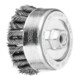 PFERD TOOLS COMBITWIST Topfbürste gezopft TBG Ø 100mm M14 Stahl-Draht-Ø 0,50mm Winkelschleifer