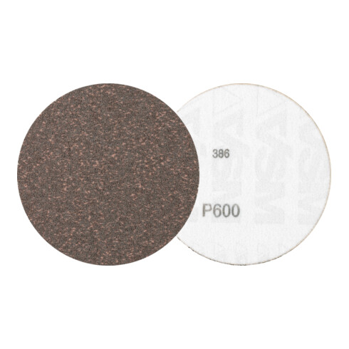 PFERD TOOLS Compactkorn Klettscheibe KR Ø 115 mm A600 CK für Feinschliff mit Winkelschleifer