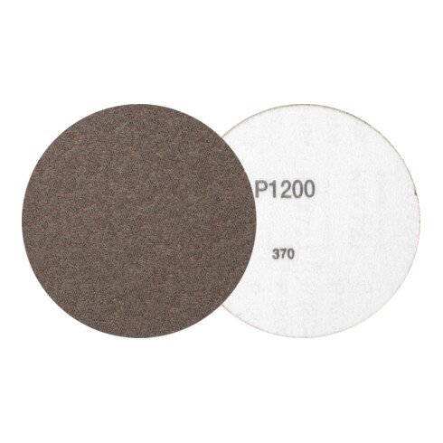 PFERD TOOLS Compactkorn Klettscheibe KR Ø 125 mm A1200 CK für Feinschliff mit Winkelschleifer