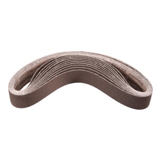 PFERD TOOLS Compactkorn Schleifband BA 40x820 mm A120 CK für Feinschliff mit Rohrbandschleifer