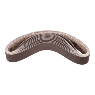 PFERD TOOLS Compactkorn Schleifband BA 40x820 mm A180 CK für Feinschliff mit Rohrbandschleifer