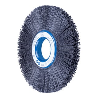PFERD TOOLS COMPOSITE FLEX Rundbürste RBUP Ø 200x13x50,8 mm Keramik-Filament-Ø 1,10mm Korn 120 stationär