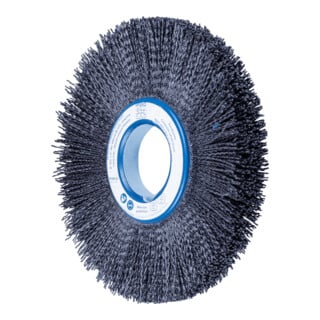 PFERD TOOLS COMPOSITE FLEX Rundbürste RBUP Ø 200x13x50,8 mm Keramik-Filament-Ø 1,10mm Korn 80 stationär