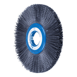PFERD TOOLS COMPOSITE FLEX Rundbürste RBUP Ø 250x13x50,8 mm Keramik-Filament-Ø 1,10mm Korn 120 stationär
