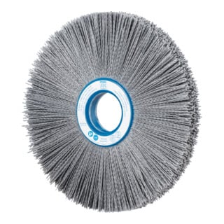 PFERD TOOLS COMPOSITE FLEX Rundbürste RBUP Ø 250x25x50,8 mm Bohrung SiC-Filament-Ø 1,00mm Korn 80 stationär