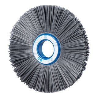 PFERD TOOLS COMPOSITE FLEX Rundbürste RBUP Ø 250x25x50,8 mm Bohrung SiC-Filament-Ø 1,14 mm Korn 80 stationär
