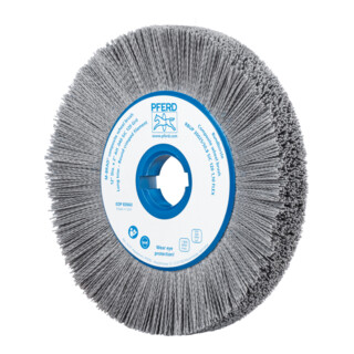 PFERD TOOLS COMPOSITE FLEX Rundbürste RBUP Ø 300x25x50,8 mm Bohrung SiC-Filament-Ø 1,10mm Korn 120 stationär