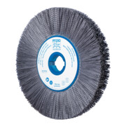 PFERD TOOLS COMPOSITE FLEX Rundbürste RBUP Ø 350x25x50,8 mm Keramik-Filament-Ø 1,10mm Korn 120 stationär