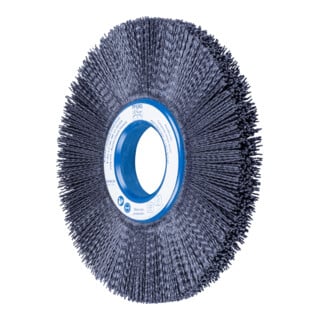 PFERD TOOLS COMPOSITE FLEX Rundbürste RBUP Ø 200x13x50,8 mm Keramik-Filament-Ø 1,10mm Korn 120 stationär