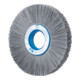 PFERD TOOLS COMPOSITE FLEX Rundbürste RBUP Ø 200x25x50,8 mm Bohrung SiC-Filament-Ø 1,00mm Korn 120 stationär