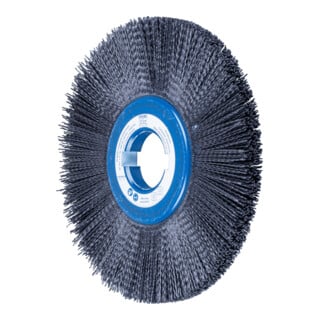 PFERD TOOLS COMPOSITE FLEX Rundbürste RBUP Ø 250x13x50,8 mm Keramik-Filament-Ø 1,10mm Korn 120 stationär