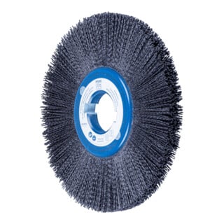 PFERD TOOLS COMPOSITE FLEX Rundbürste RBUP Ø 250x13x50,8 mm Keramik-Filament-Ø 1,10mm Korn 80 stationär