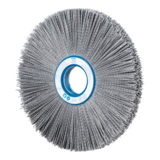 PFERD TOOLS COMPOSITE FLEX Rundbürste RBUP Ø 250x25x50,8 mm Bohrung SiC-Filament-Ø 1,00mm Korn 80 stationär