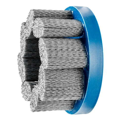 PFERD TOOLS COMPOSITE FLEX Tellerbürste DBU Ø 100x22,2 mm Bohrung SiC-Filament-Ø 1,10mm Korn 120 stationär
