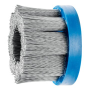 PFERD TOOLS COMPOSITE FLEX Tellerbürste DBU Ø 76x22,2 mm Bohrung SiC-Filament-Ø 0,55 mm Korn 320 stationär