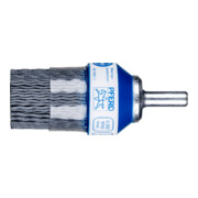PFERD TOOLS COMPOSITE Pinselbürste PBUPR Ø 28 mm Schaft-Ø 6 mm SiC-Filament-Ø 1,00mm Korn 120 stationär