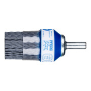 PFERD TOOLS COMPOSITE Pinselbürste PBUPR Ø 28 mm Schaft-Ø 6 mm SiC-Filament-Ø 1,00mm Korn 120 stationär