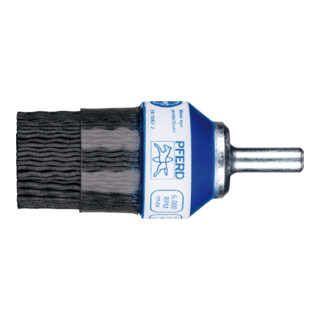 PFERD TOOLS COMPOSITE Pinselbürste PBUPR Ø 38 mm Schaft-Ø 6 mm Keramik-Filament-Ø 1,00mm Korn 120 stationär